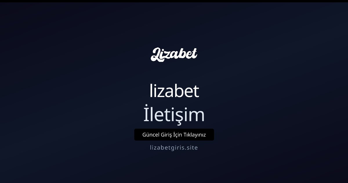 lizabet İletişim